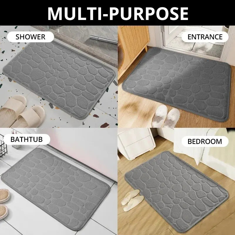 Tapis de bain à Mémoire de forme