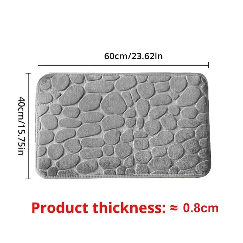 Tapis de bain à Mémoire de forme