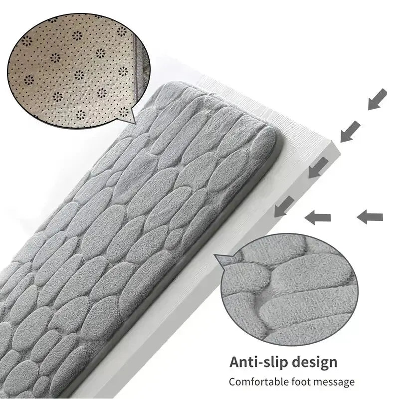Tapis de bain à Mémoire de forme